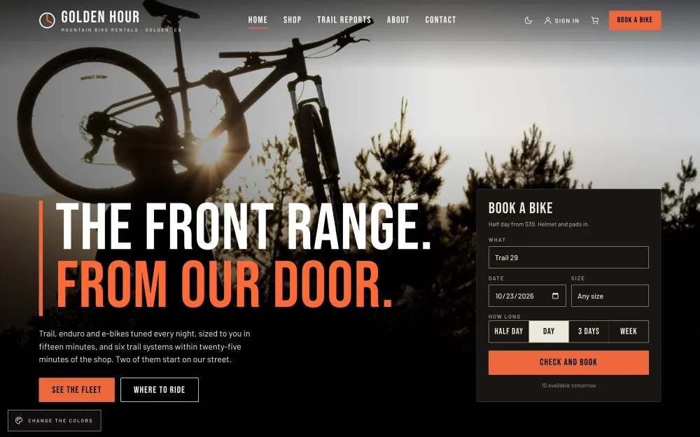 Boulder home page