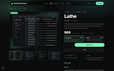 Personal and Team editions with their prices
