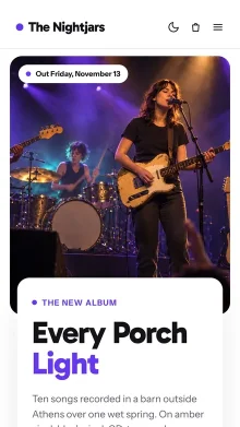 Encore on a phone